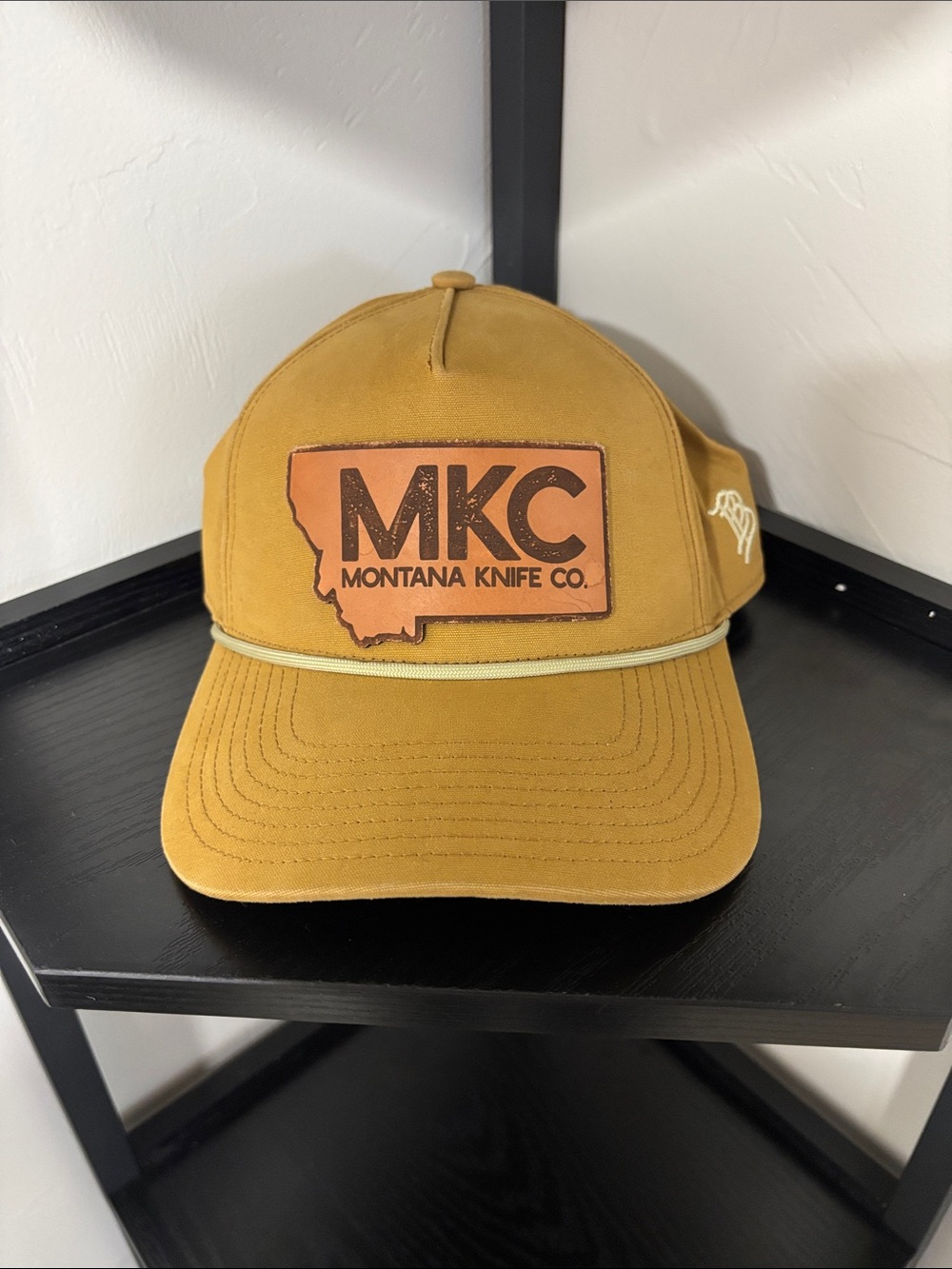 MKC Logo Trucker Hat - Mustard